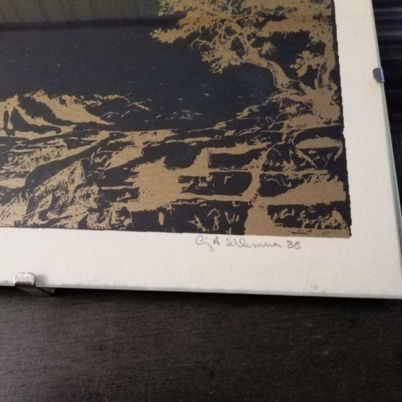 Holiday Pictures Set of Two, Vintage 1985 - Picture 4 of 8